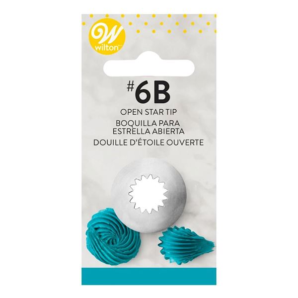 Boquilha Inox 6B Estrela Aberta