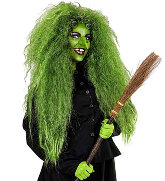 Peruca De Bruxa Verde